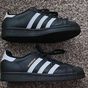 Adidas Black and White Sneakers Classic Design